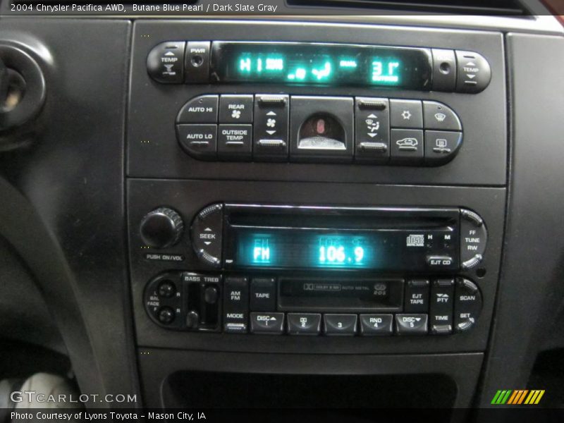 Butane Blue Pearl / Dark Slate Gray 2004 Chrysler Pacifica AWD