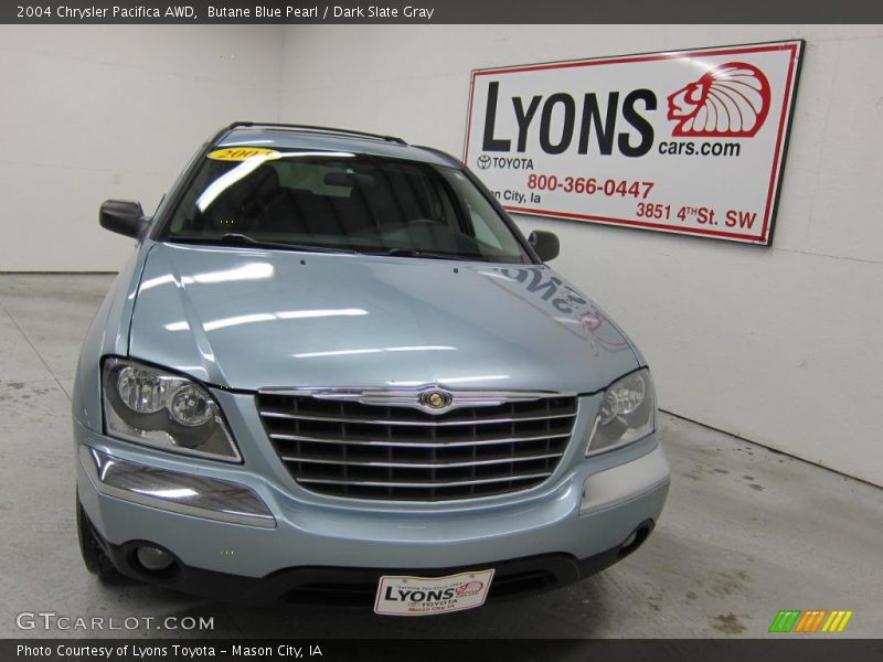 Butane Blue Pearl / Dark Slate Gray 2004 Chrysler Pacifica AWD