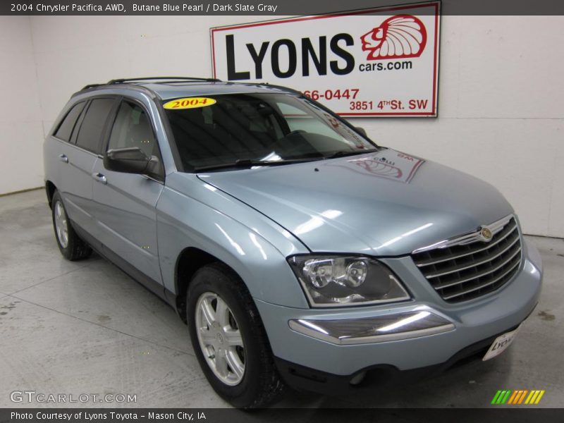 Butane Blue Pearl / Dark Slate Gray 2004 Chrysler Pacifica AWD