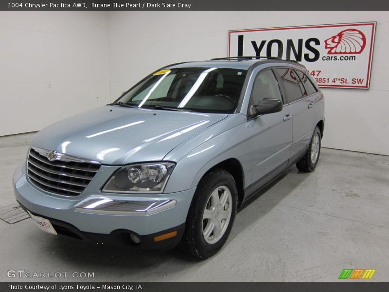 Butane Blue Pearl / Dark Slate Gray 2004 Chrysler Pacifica AWD