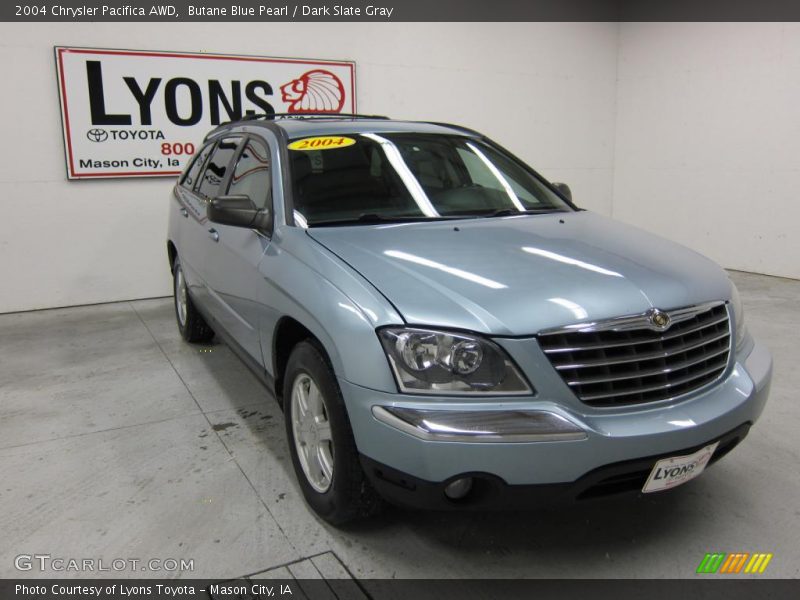 Butane Blue Pearl / Dark Slate Gray 2004 Chrysler Pacifica AWD
