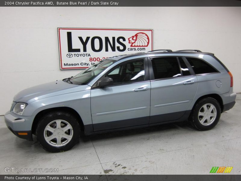 Butane Blue Pearl / Dark Slate Gray 2004 Chrysler Pacifica AWD