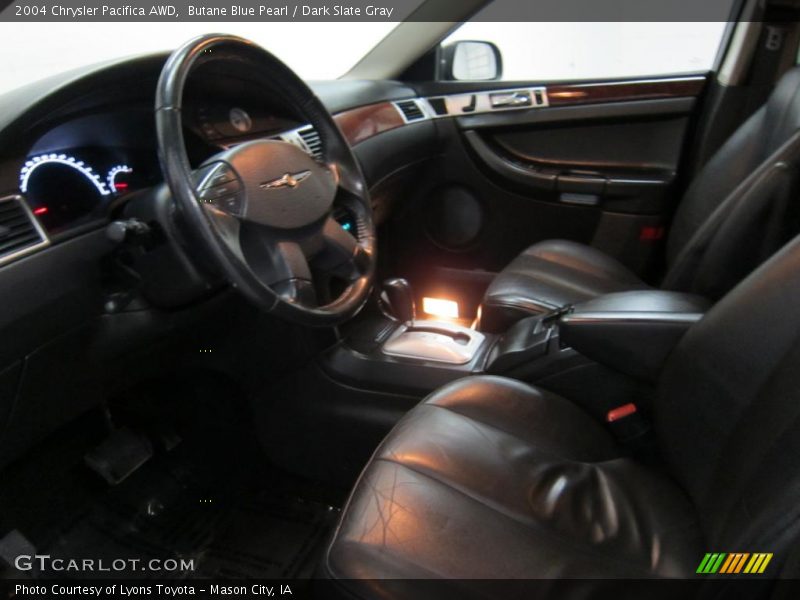 Butane Blue Pearl / Dark Slate Gray 2004 Chrysler Pacifica AWD