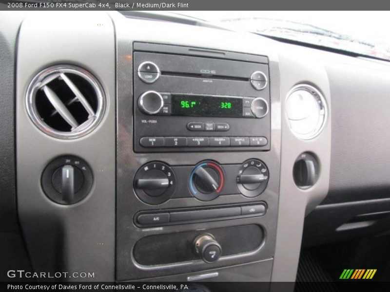 Black / Medium/Dark Flint 2008 Ford F150 FX4 SuperCab 4x4