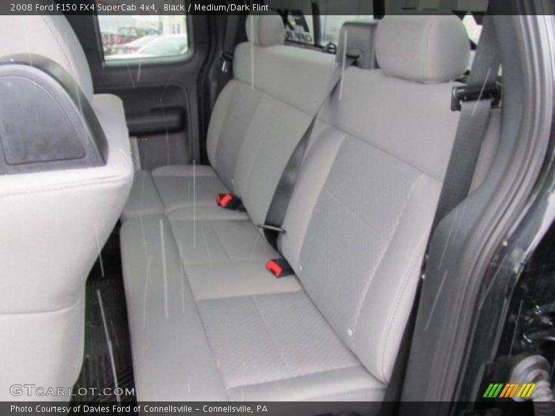 Black / Medium/Dark Flint 2008 Ford F150 FX4 SuperCab 4x4