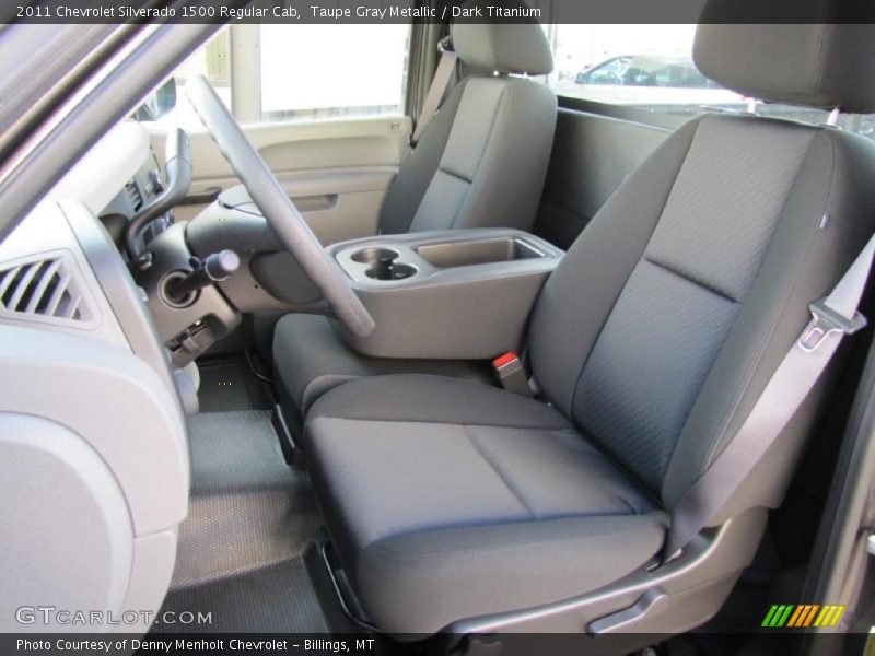  2011 Silverado 1500 Regular Cab Dark Titanium Interior