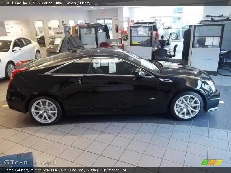 Black Raven / Ebony 2011 Cadillac CTS -V Coupe