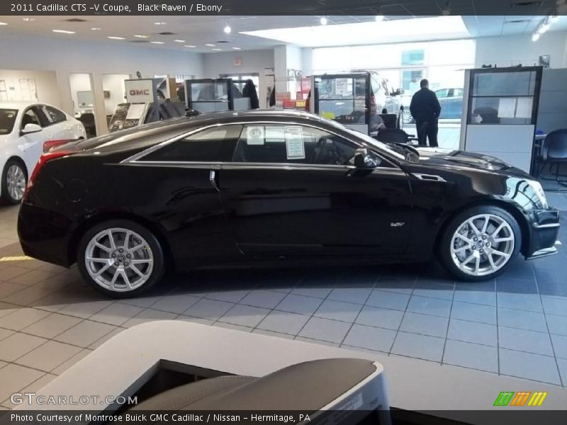  2011 CTS -V Coupe Black Raven