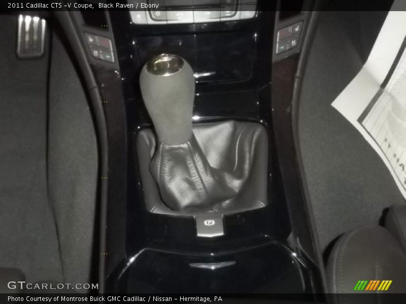  2011 CTS -V Coupe 6 Speed Automatic Shifter