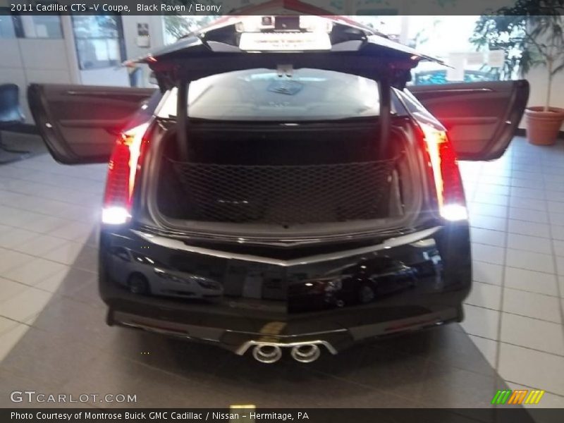 Black Raven / Ebony 2011 Cadillac CTS -V Coupe