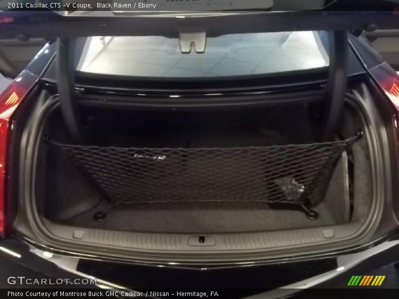  2011 CTS -V Coupe Trunk