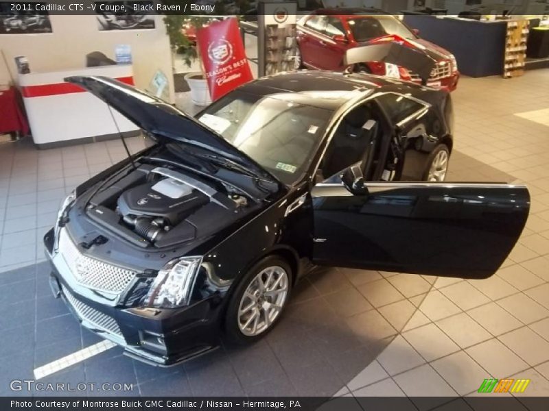Black Raven / Ebony 2011 Cadillac CTS -V Coupe