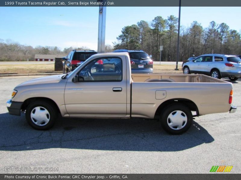  1999 Tacoma Regular Cab Sierra Beige Metallic