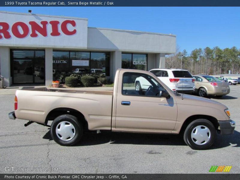 Sierra Beige Metallic / Oak 1999 Toyota Tacoma Regular Cab