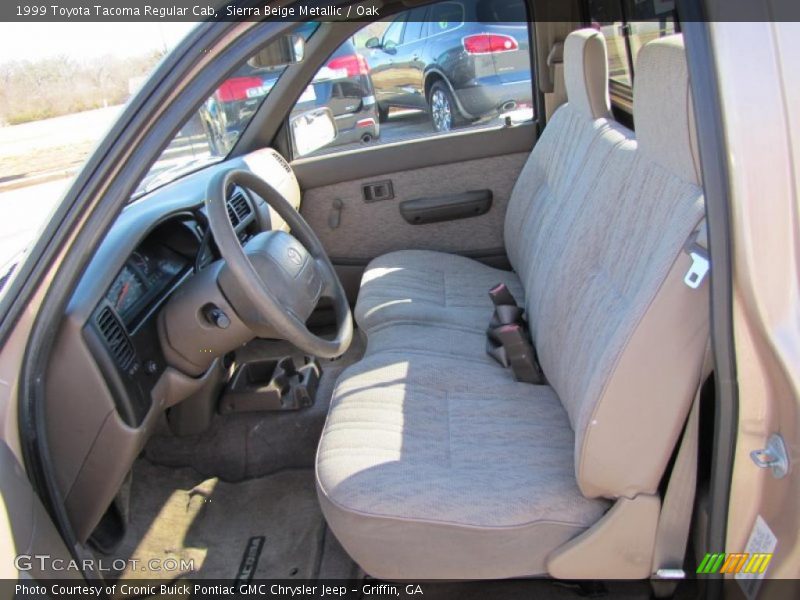  1999 Tacoma Regular Cab Oak Interior