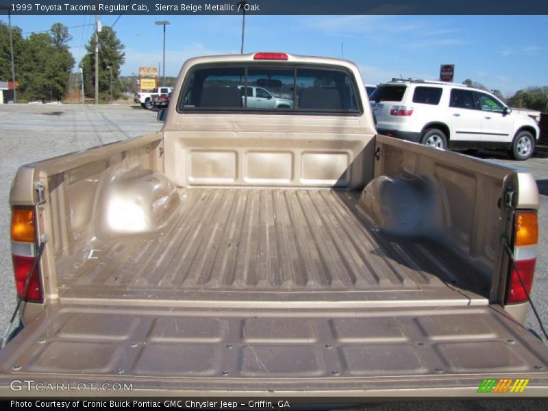 Sierra Beige Metallic / Oak 1999 Toyota Tacoma Regular Cab