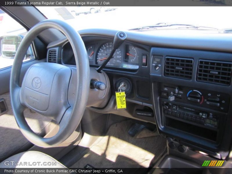 Dashboard of 1999 Tacoma Regular Cab