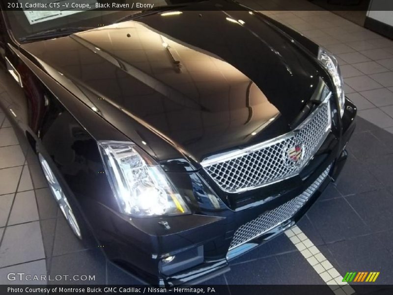 Black Raven / Ebony 2011 Cadillac CTS -V Coupe