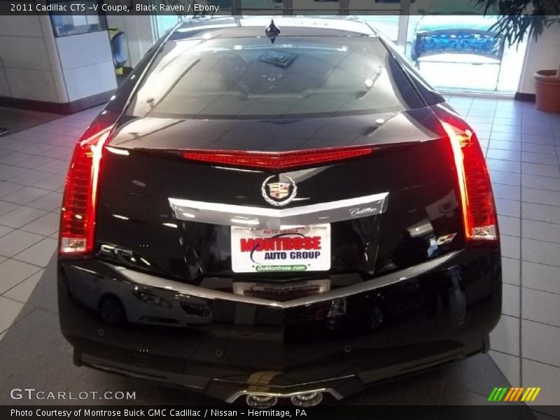 Black Raven / Ebony 2011 Cadillac CTS -V Coupe