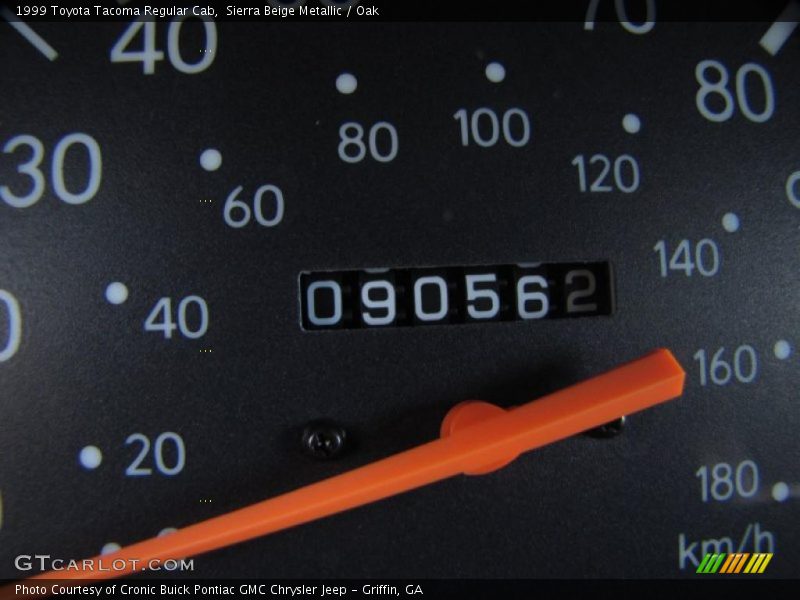Sierra Beige Metallic / Oak 1999 Toyota Tacoma Regular Cab