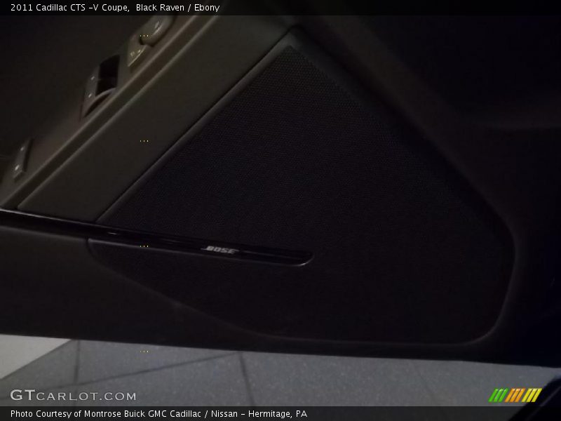 Black Raven / Ebony 2011 Cadillac CTS -V Coupe