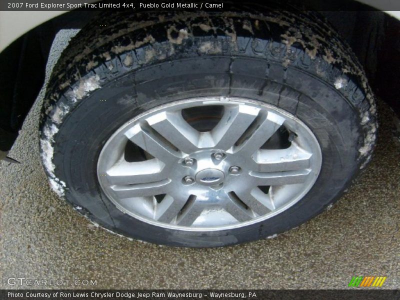 Pueblo Gold Metallic / Camel 2007 Ford Explorer Sport Trac Limited 4x4