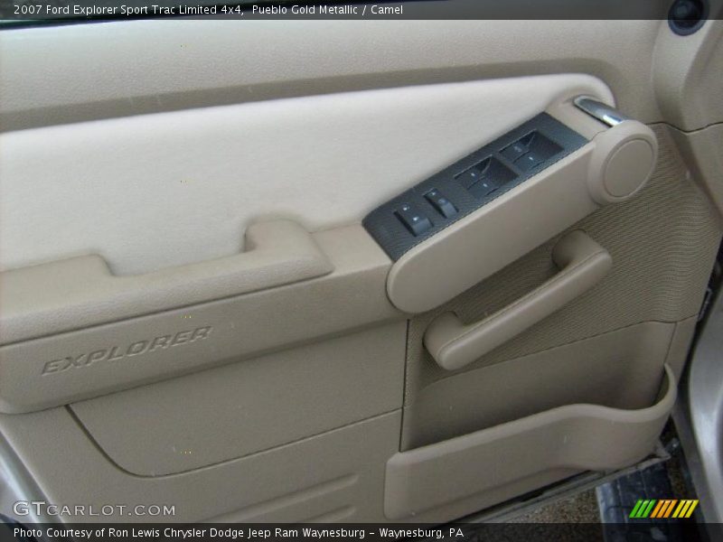 Pueblo Gold Metallic / Camel 2007 Ford Explorer Sport Trac Limited 4x4