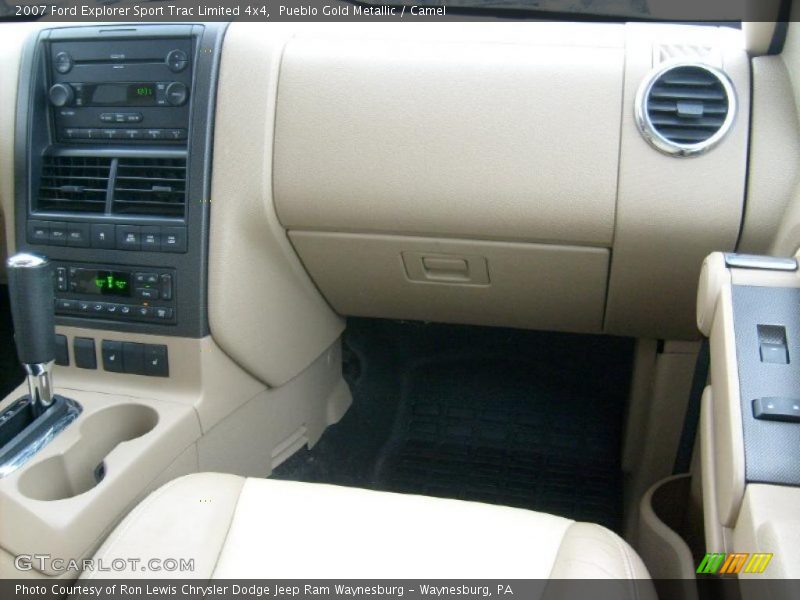 Pueblo Gold Metallic / Camel 2007 Ford Explorer Sport Trac Limited 4x4