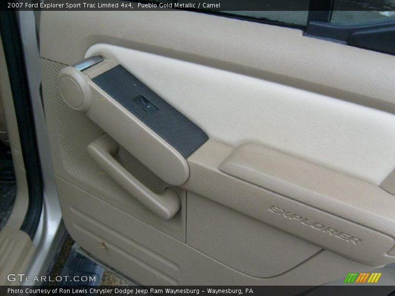 Pueblo Gold Metallic / Camel 2007 Ford Explorer Sport Trac Limited 4x4