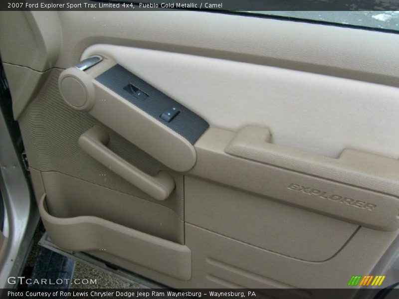 Pueblo Gold Metallic / Camel 2007 Ford Explorer Sport Trac Limited 4x4