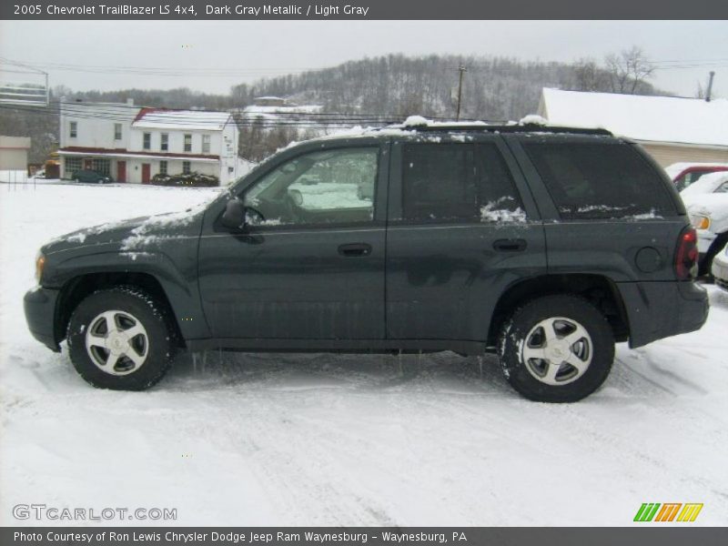 Dark Gray Metallic / Light Gray 2005 Chevrolet TrailBlazer LS 4x4