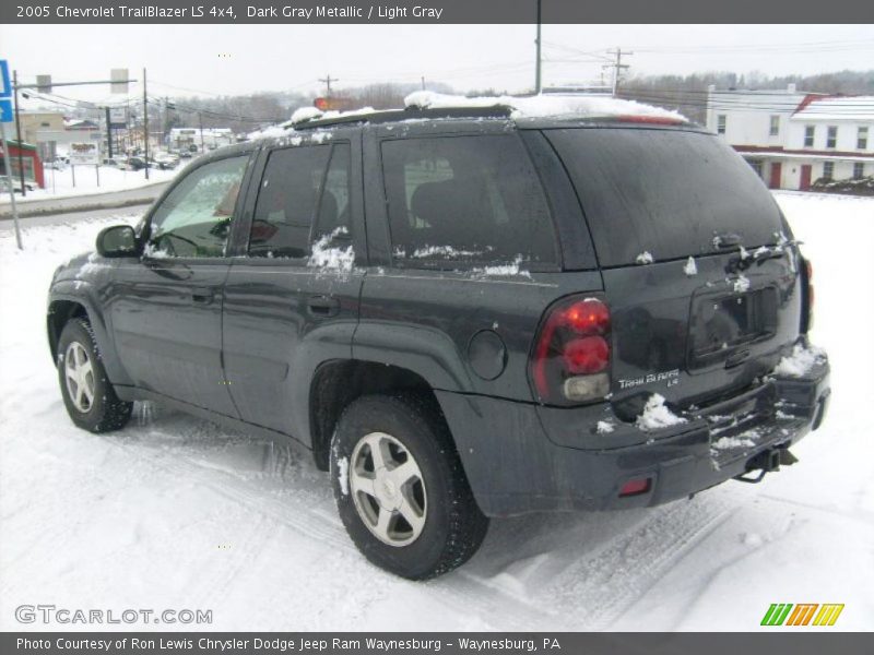 Dark Gray Metallic / Light Gray 2005 Chevrolet TrailBlazer LS 4x4