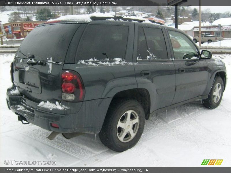 Dark Gray Metallic / Light Gray 2005 Chevrolet TrailBlazer LS 4x4