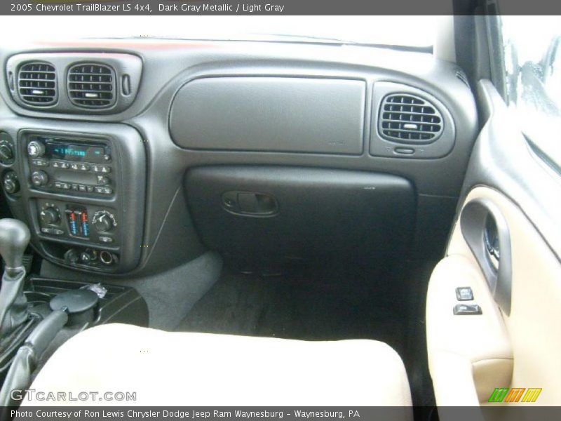 Dark Gray Metallic / Light Gray 2005 Chevrolet TrailBlazer LS 4x4