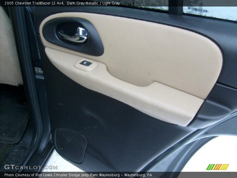 Dark Gray Metallic / Light Gray 2005 Chevrolet TrailBlazer LS 4x4