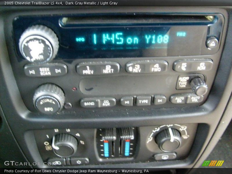 Dark Gray Metallic / Light Gray 2005 Chevrolet TrailBlazer LS 4x4