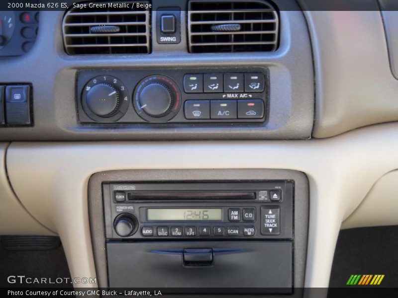 Controls of 2000 626 ES