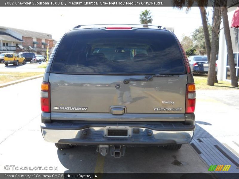 Medium Charcoal Gray Metallic / Medium Gray/Neutral 2002 Chevrolet Suburban 1500 LT