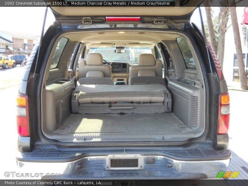 Medium Charcoal Gray Metallic / Medium Gray/Neutral 2002 Chevrolet Suburban 1500 LT