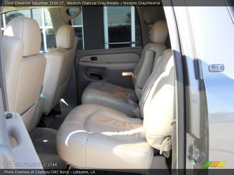 Medium Charcoal Gray Metallic / Medium Gray/Neutral 2002 Chevrolet Suburban 1500 LT