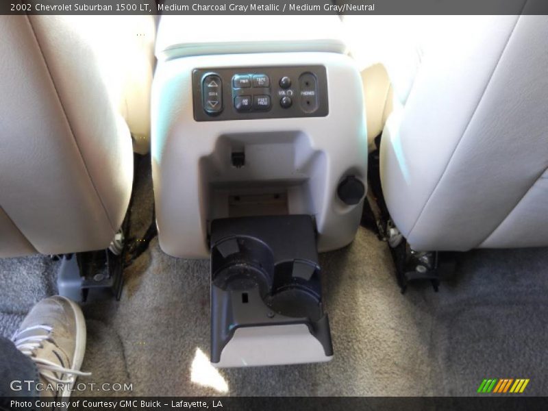 Medium Charcoal Gray Metallic / Medium Gray/Neutral 2002 Chevrolet Suburban 1500 LT