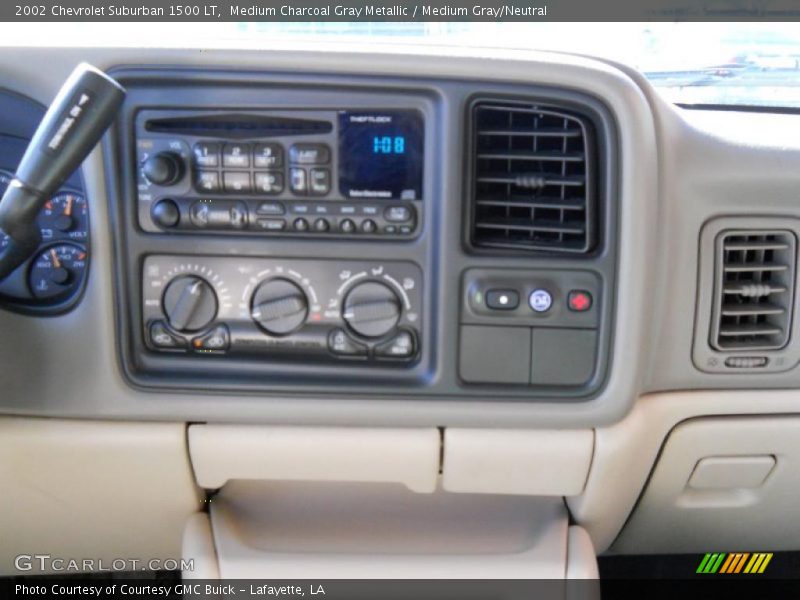 Medium Charcoal Gray Metallic / Medium Gray/Neutral 2002 Chevrolet Suburban 1500 LT