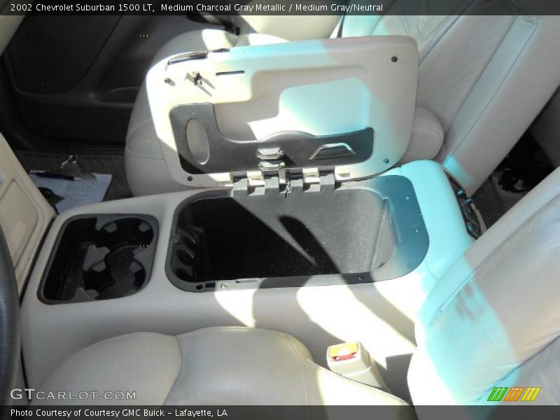 Medium Charcoal Gray Metallic / Medium Gray/Neutral 2002 Chevrolet Suburban 1500 LT