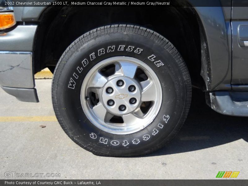 Medium Charcoal Gray Metallic / Medium Gray/Neutral 2002 Chevrolet Suburban 1500 LT