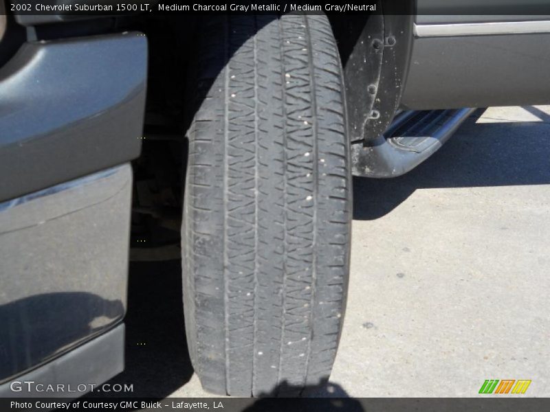 Medium Charcoal Gray Metallic / Medium Gray/Neutral 2002 Chevrolet Suburban 1500 LT