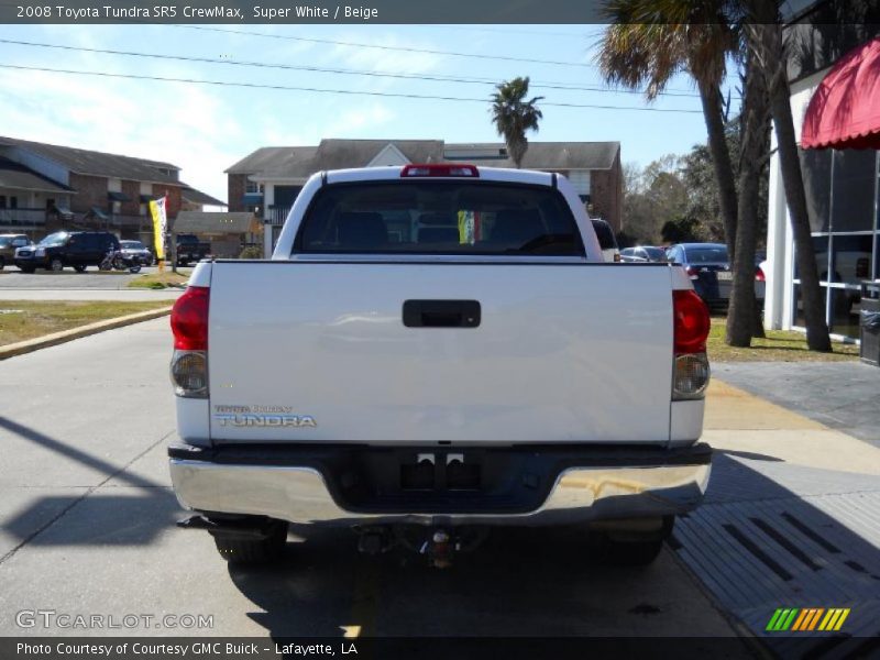 Super White / Beige 2008 Toyota Tundra SR5 CrewMax