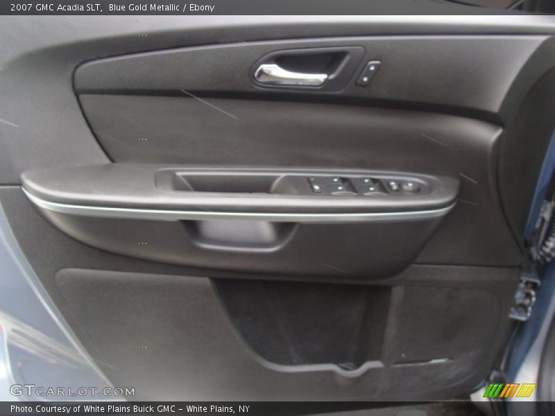 Blue Gold Metallic / Ebony 2007 GMC Acadia SLT