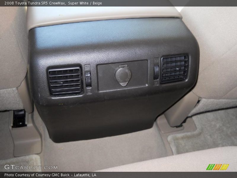 Super White / Beige 2008 Toyota Tundra SR5 CrewMax