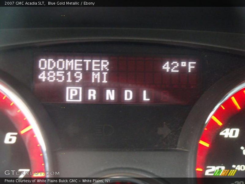 Blue Gold Metallic / Ebony 2007 GMC Acadia SLT