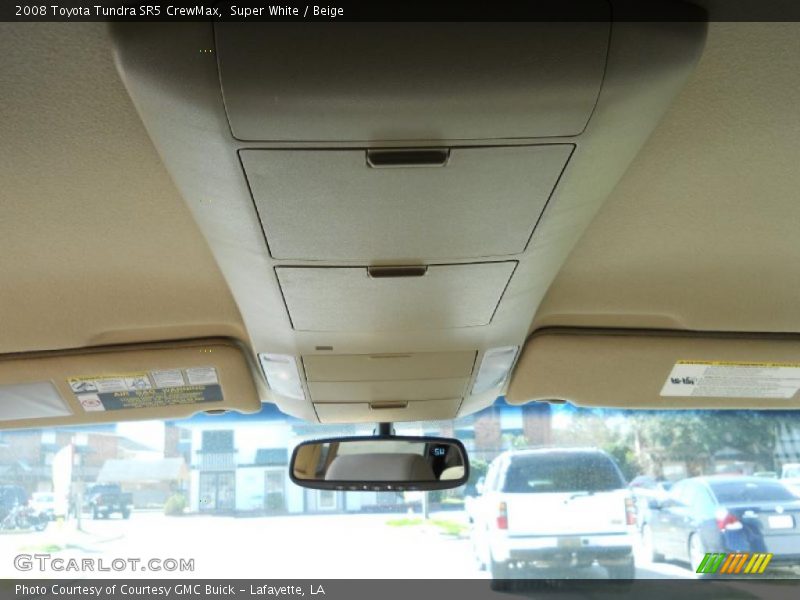 Super White / Beige 2008 Toyota Tundra SR5 CrewMax